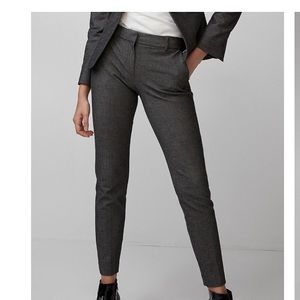 Express Gray Columnist Ankle Pants